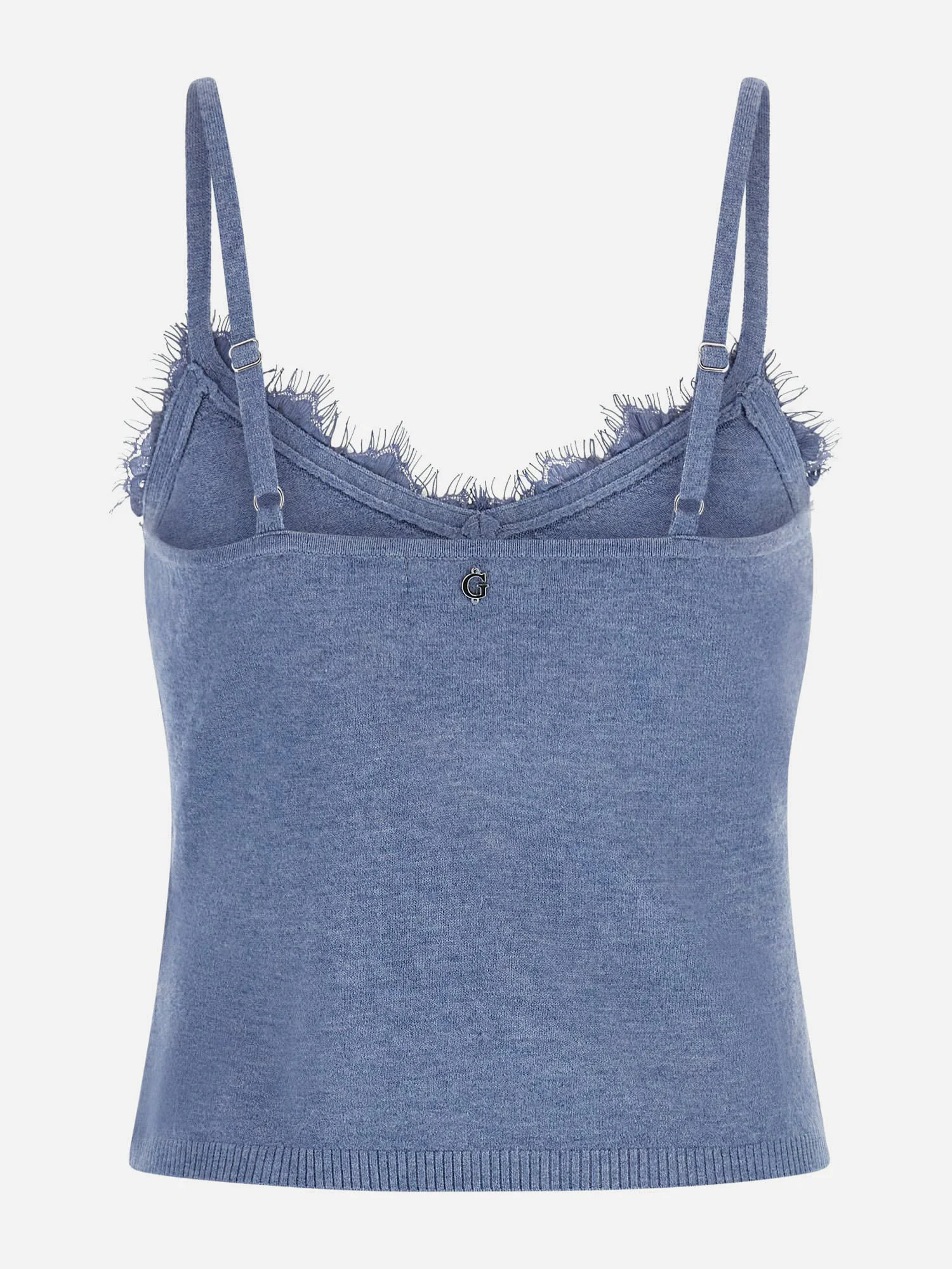 GUESS WOMAN Áo Len Nữ - Sl Mena Lace Trim Swtr Cami