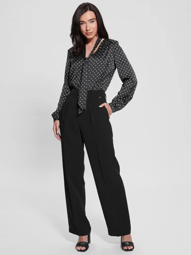 GUESS WOMAN Áo Vải Kiểu Nữ - Ls Alexandra Body