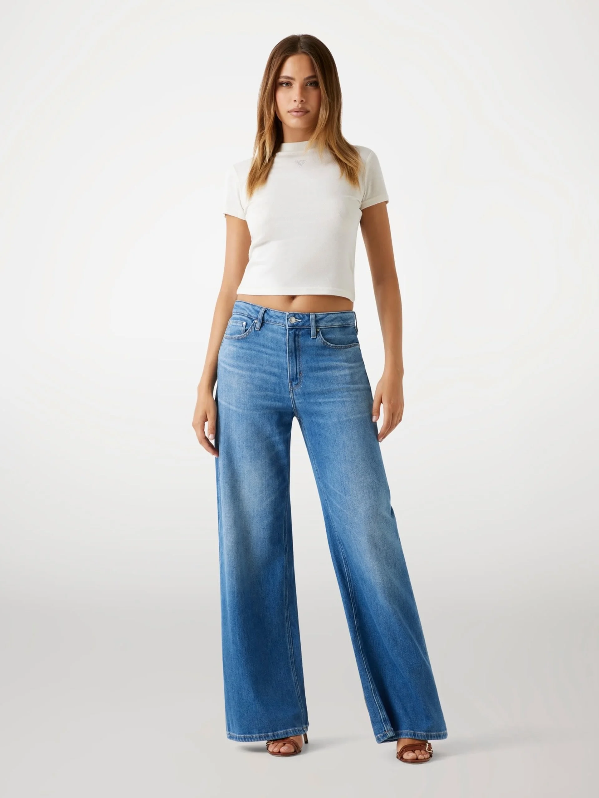 GUESS WOMAN Quần Jeans Nữ-Bellflower