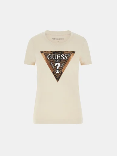 GUESS WOMAN Áo Thun Nữ-Ss Cn Leo Triangle T