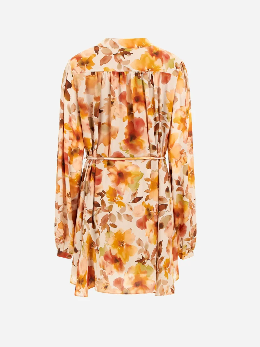 GUESS WOMAN Đầm Nữ - Ls Wanda Flare Dress