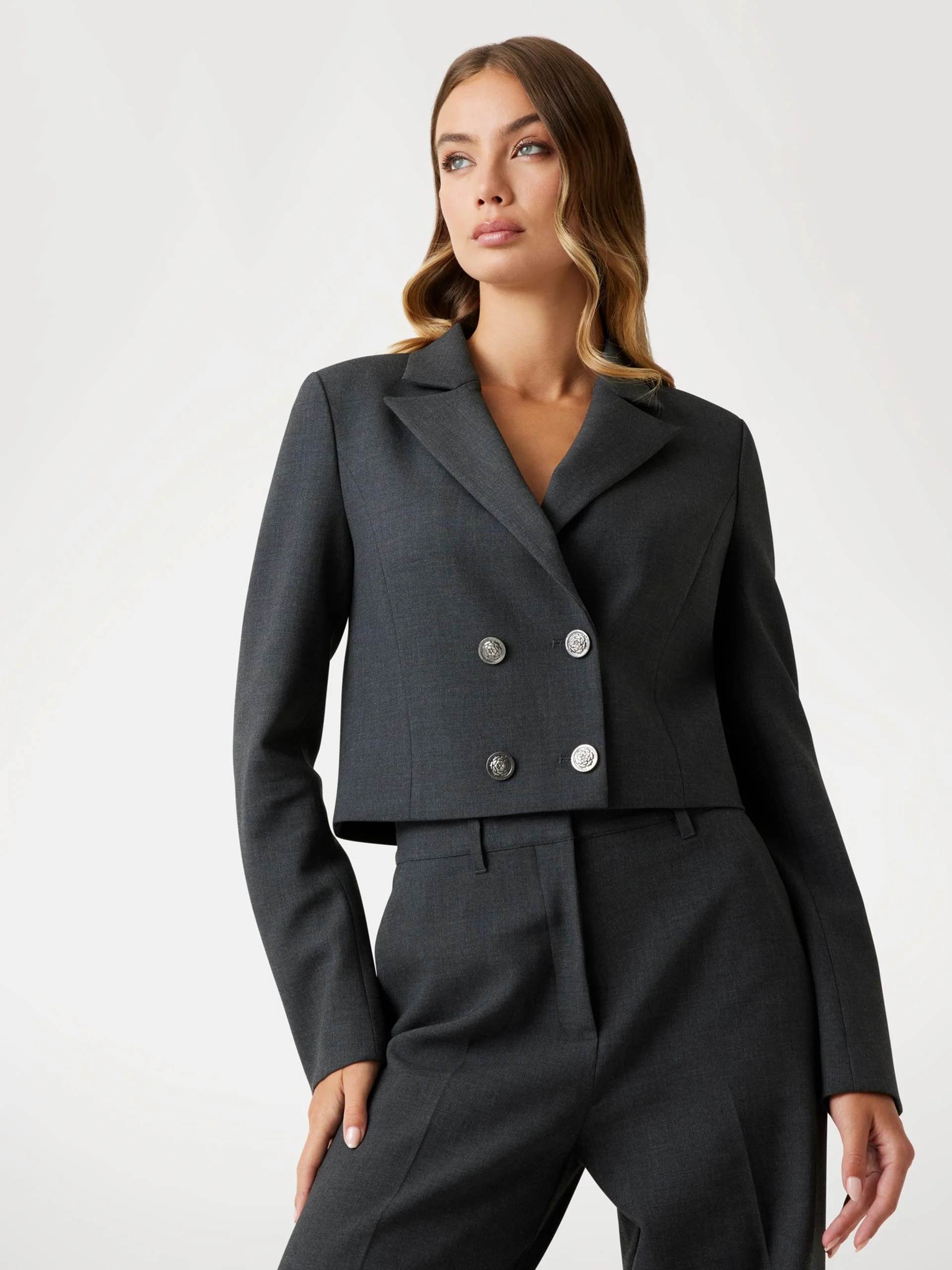 GUESS WOMAN Áo Blazer Nữ - Joandra Crop Blazer