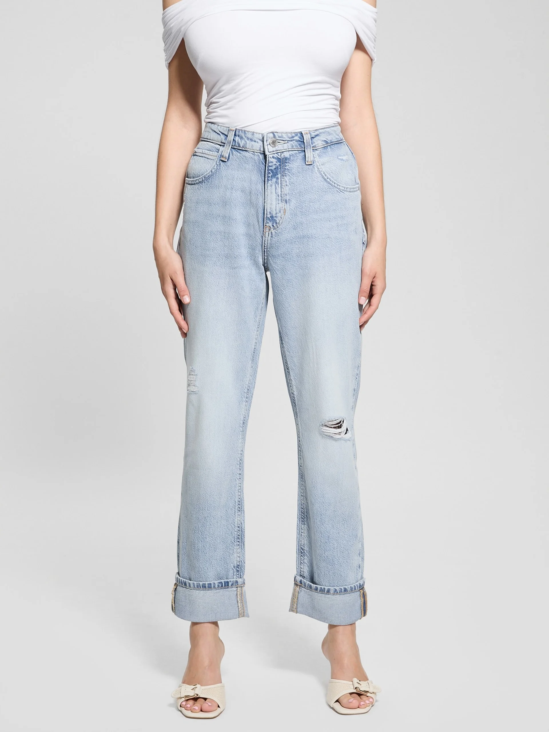 GUESS WOMAN Quần Jeans Nữ - Celia Boyfriend