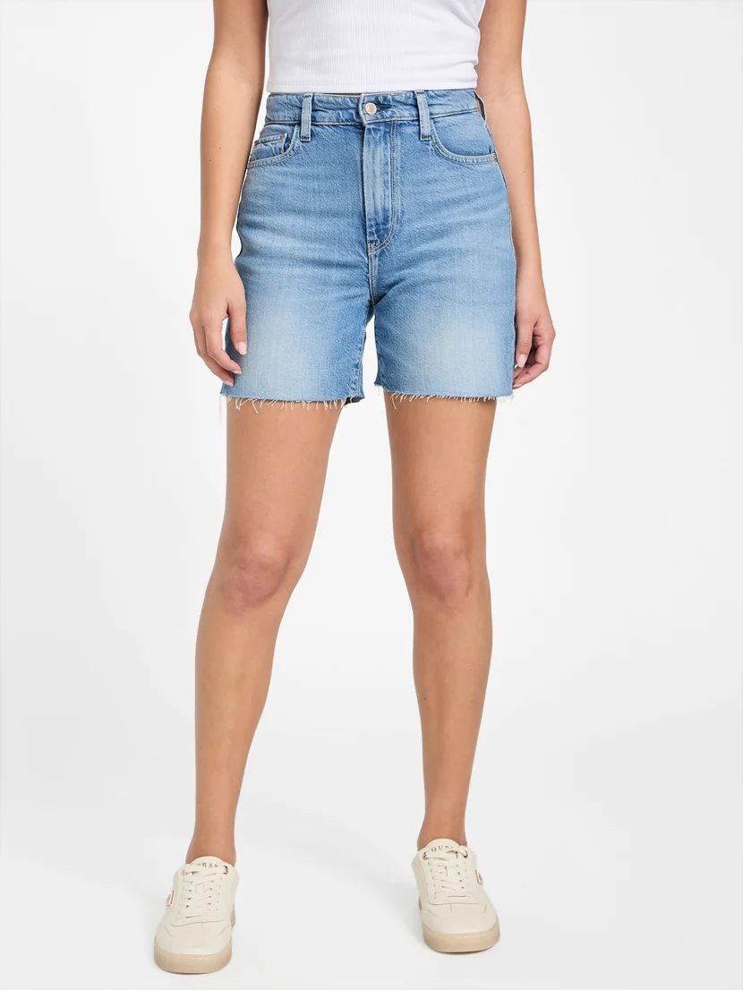 GUESS WOMAN Quần Jeans Short Nữ - 80S Pedal
