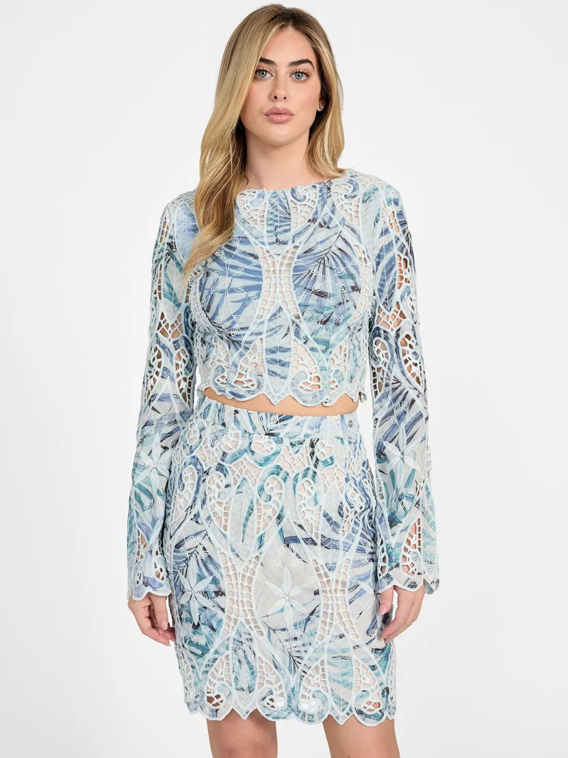 GUESS WOMAN Áo Kiểu Nữ - Ls Anastasia Lace Top