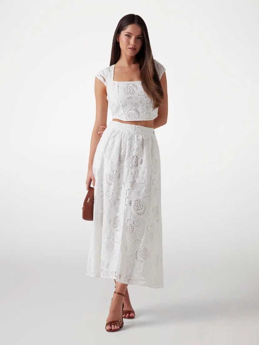 GUESS WOMAN Áo Kiểu Nữ - Sl Domitille Corset Top