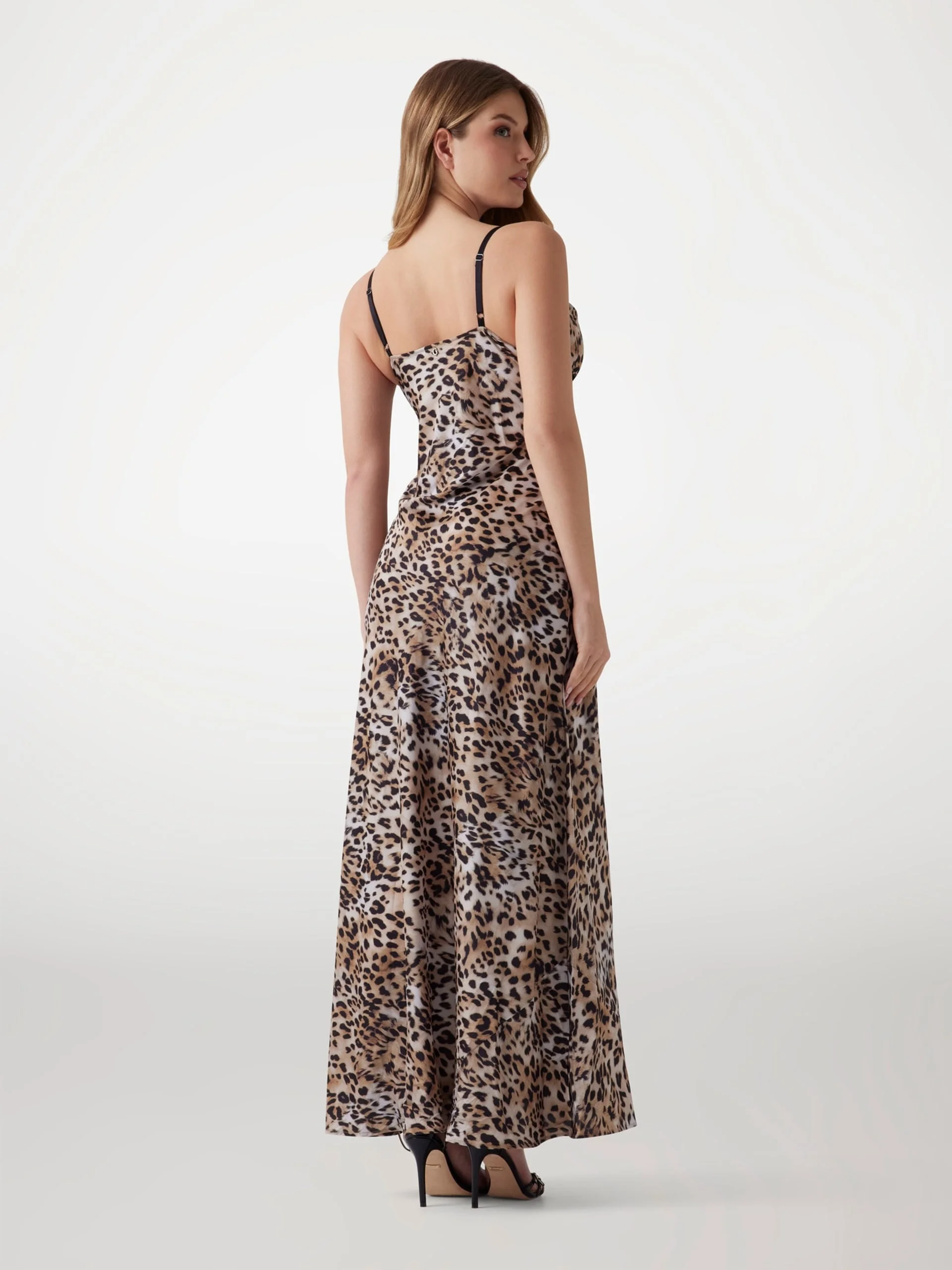 GUESS WOMAN Đầm Nữ - Adle Lace Neckline Long Dress