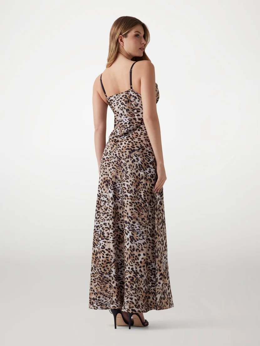 GUESS WOMAN Đầm Nữ - Adle Lace Neckline Long Dress