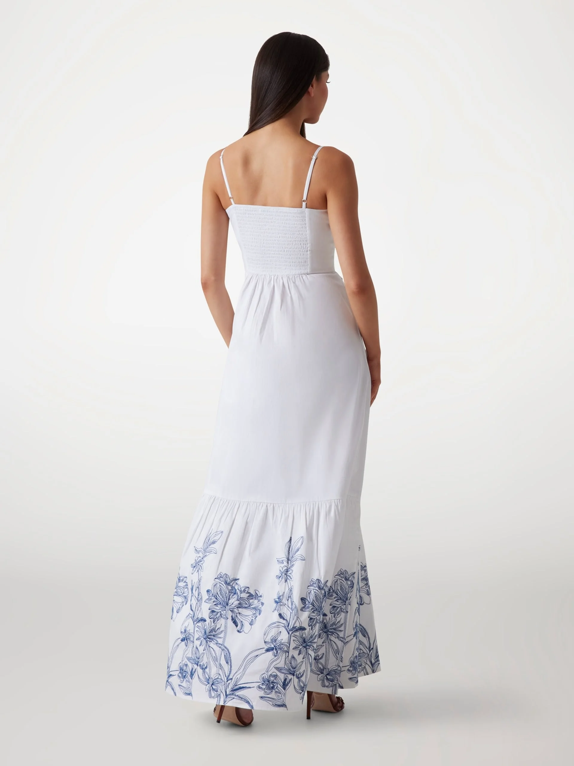GUESS WOMAN Đầm Nữ - Blanche Place Embro Long Dress