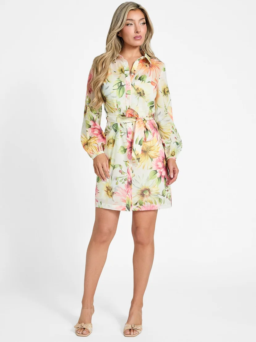GUESS WOMAN Đầm Nữ Ls Faith Dress
