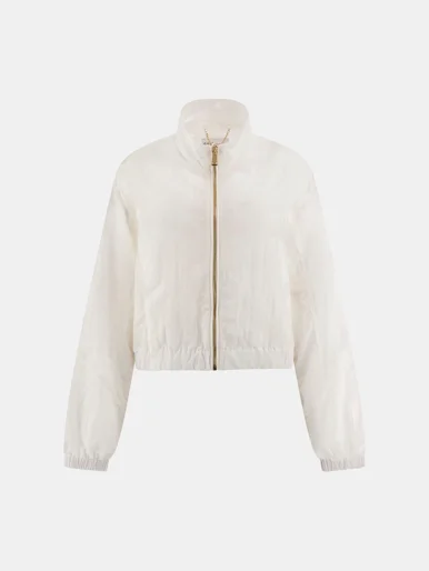 GUESS WOMAN Áo Khoác Nữ Florie Crop Jacket