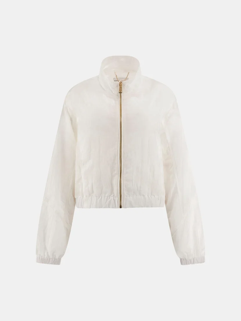GUESS WOMAN Áo Khoác Nữ Florie Crop Jacket