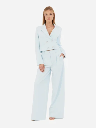 GUESS WOMAN Áo Blazer Nữ Andree Crop Blazer