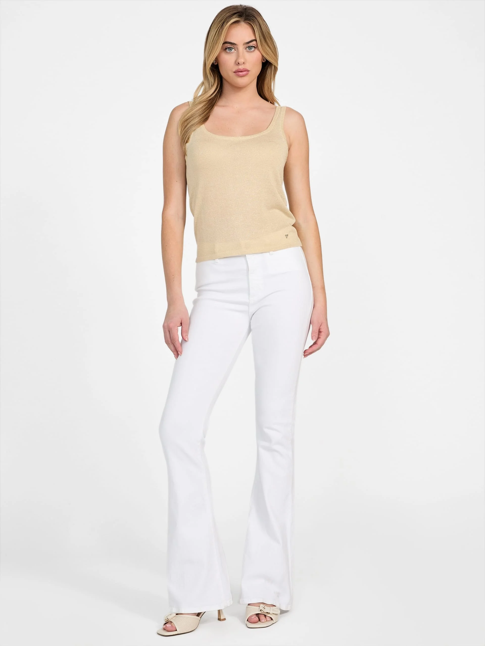 GUESS WOMAN Áo Len Nữ - Nellie Tank Top Swtr