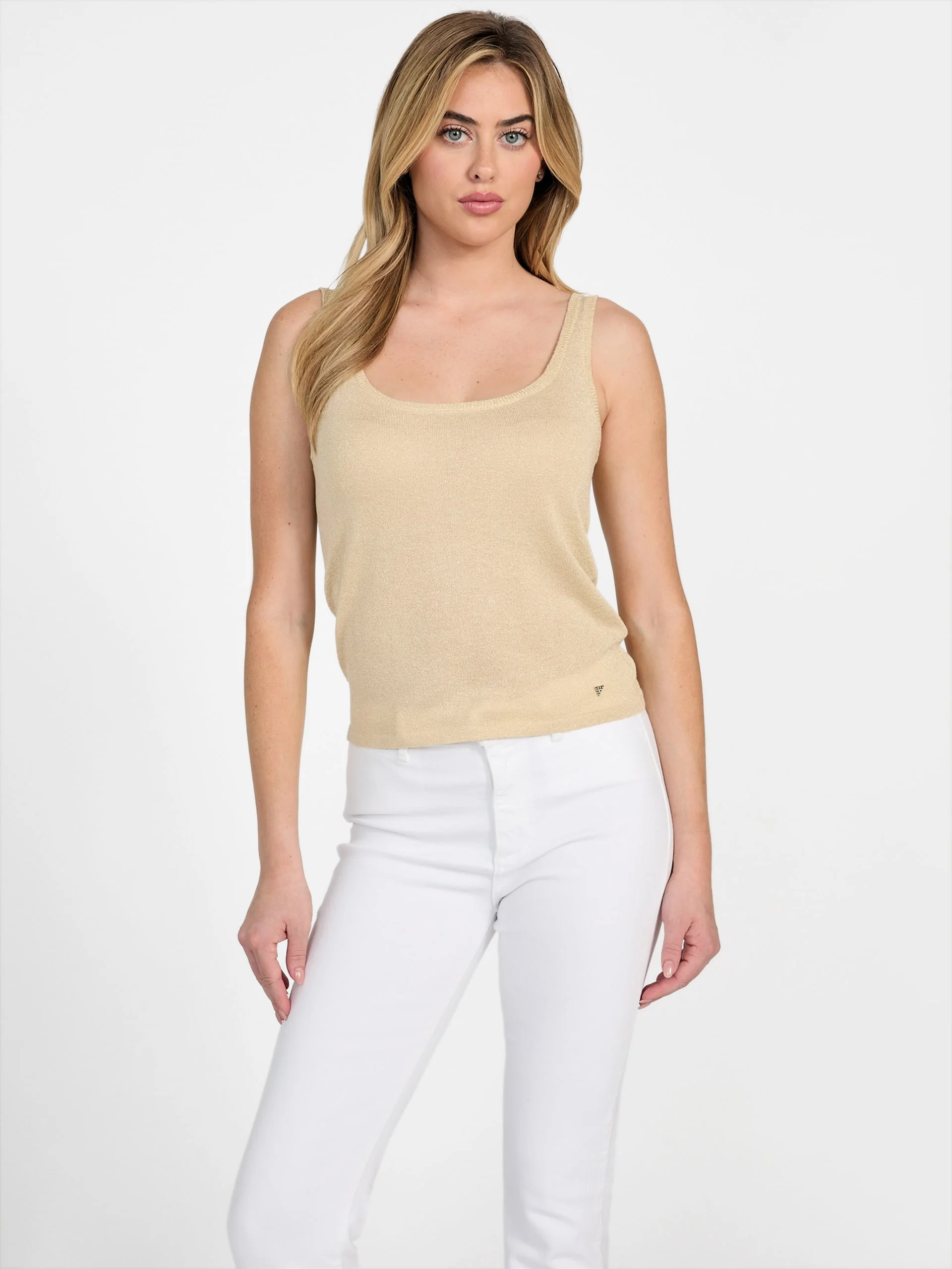 GUESS WOMAN Áo Len Nữ - Nellie Tank Top Swtr