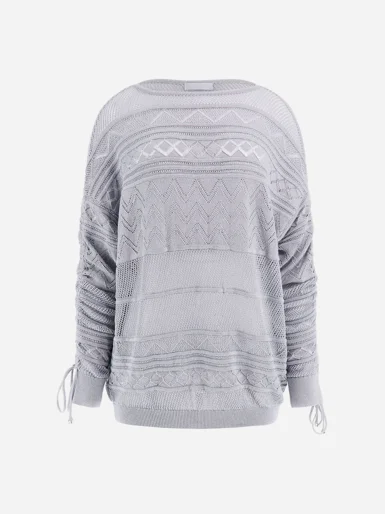 GUESS WOMAN Áo Len Nữ - Nellie Ls Boat Neck Swtr