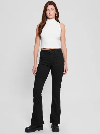 GUESS WOMAN Quần Jeans Nữ - Belle High Rise Flare
