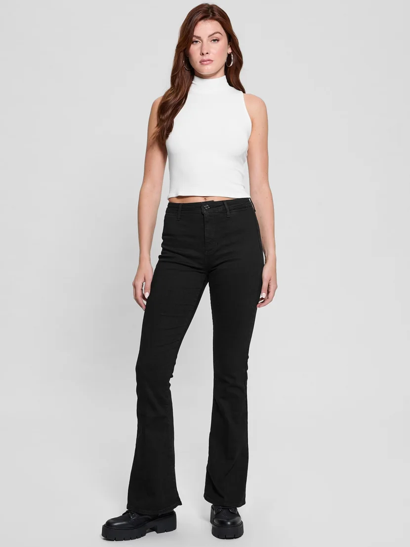 GUESS WOMAN Quần Jeans Nữ - Belle High Rise Flare