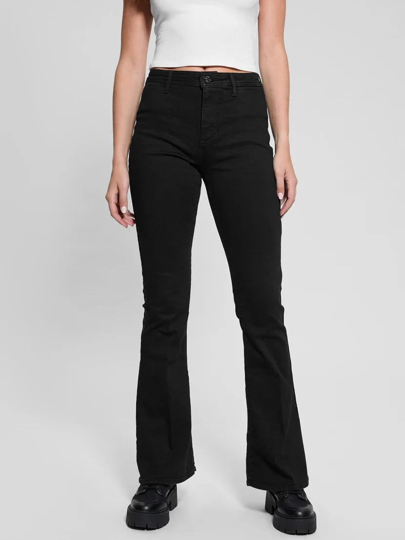 GUESS WOMAN Quần Jeans Nữ - Belle High Rise Flare