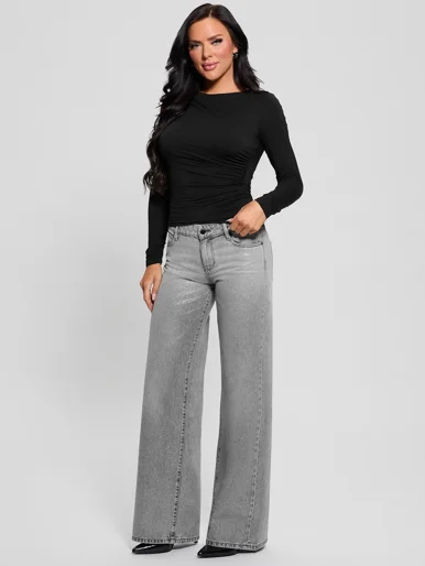 GUESS WOMAN Quần Jeans Nữ Sexy Palazzo