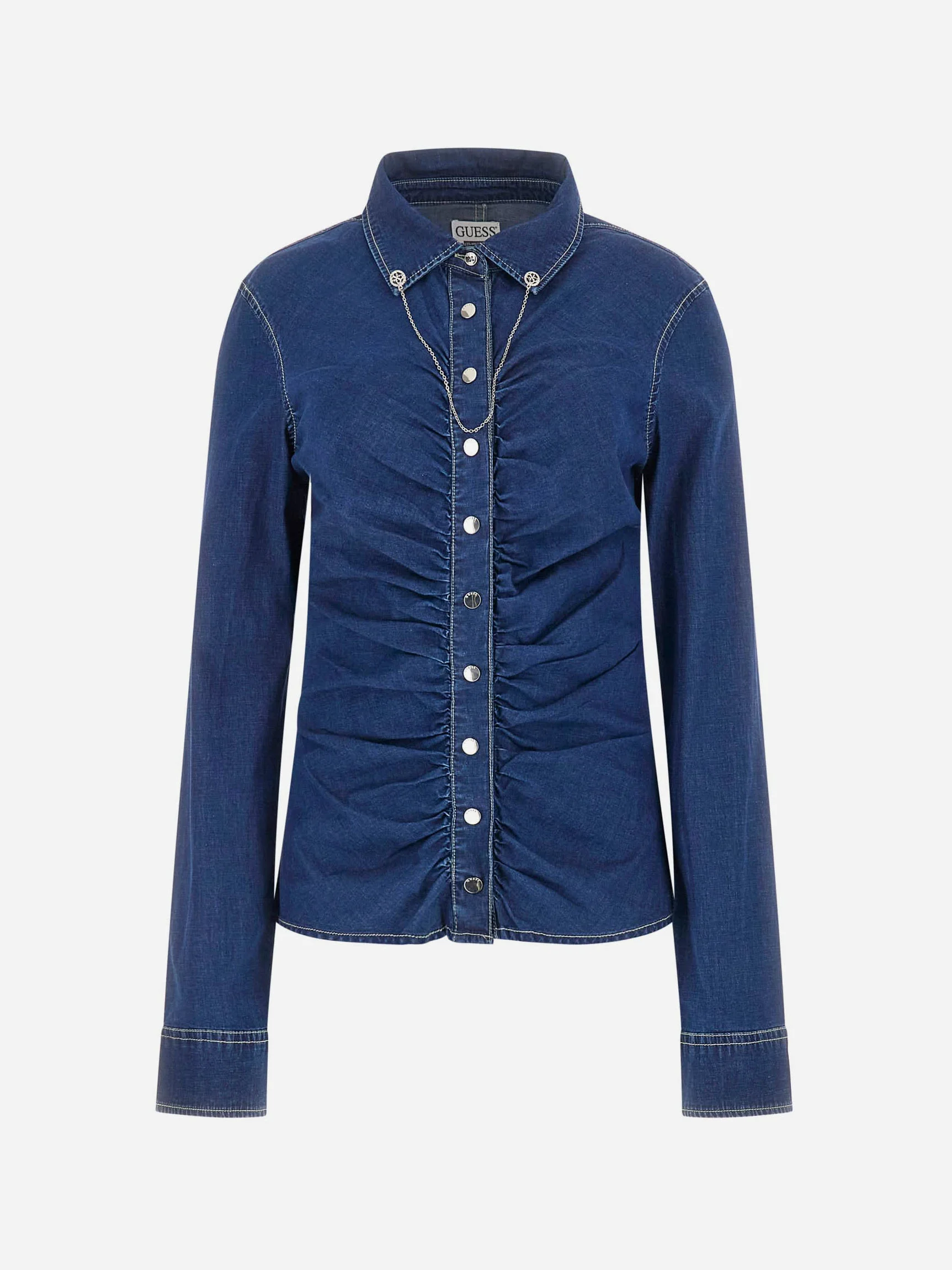 GUESS WOMAN Áo Jeans Nữ Alisha Ls Shirt