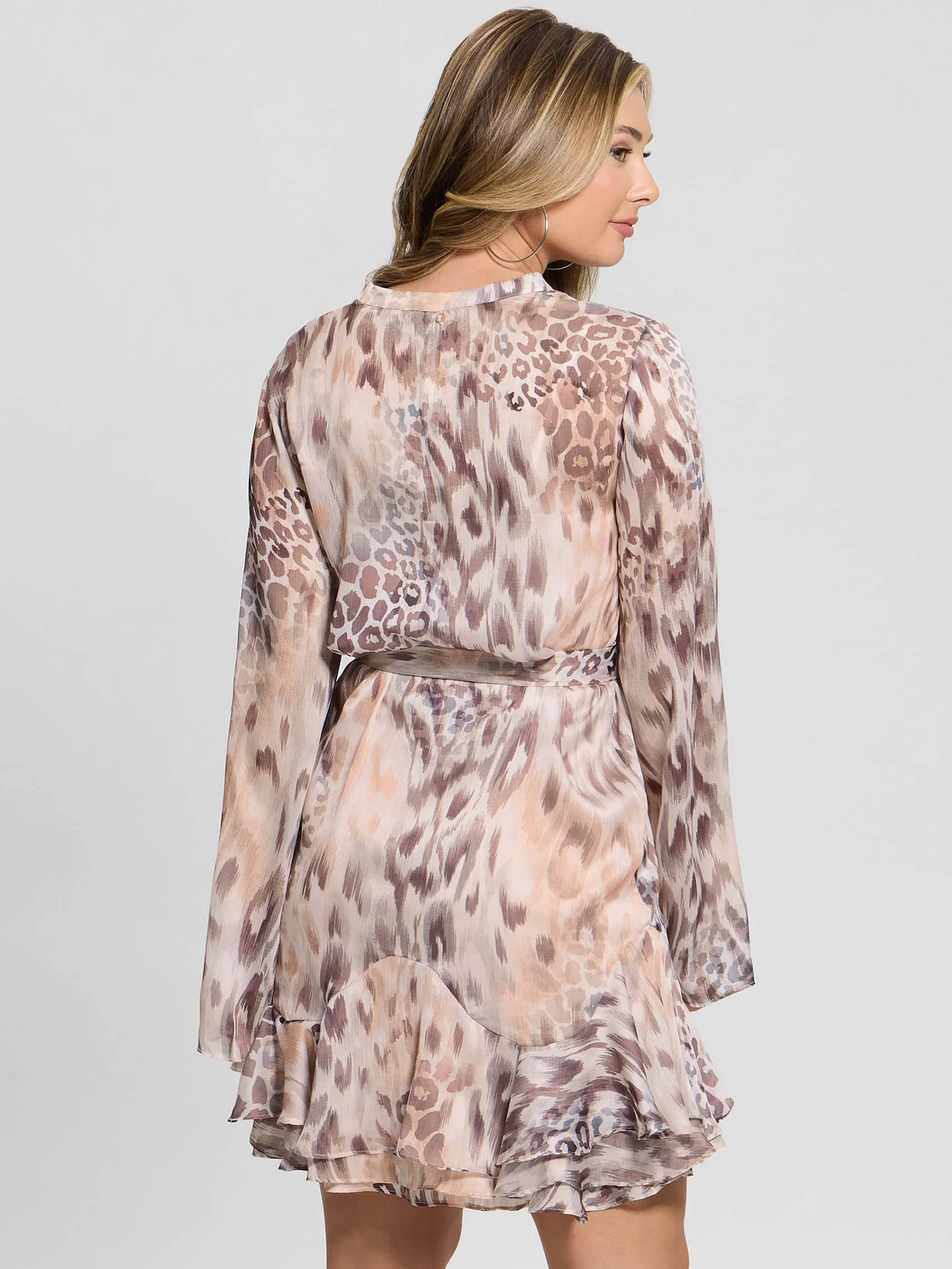 GUESS WOMAN Đầm Nữ - Sibilla Ls Belt Dress