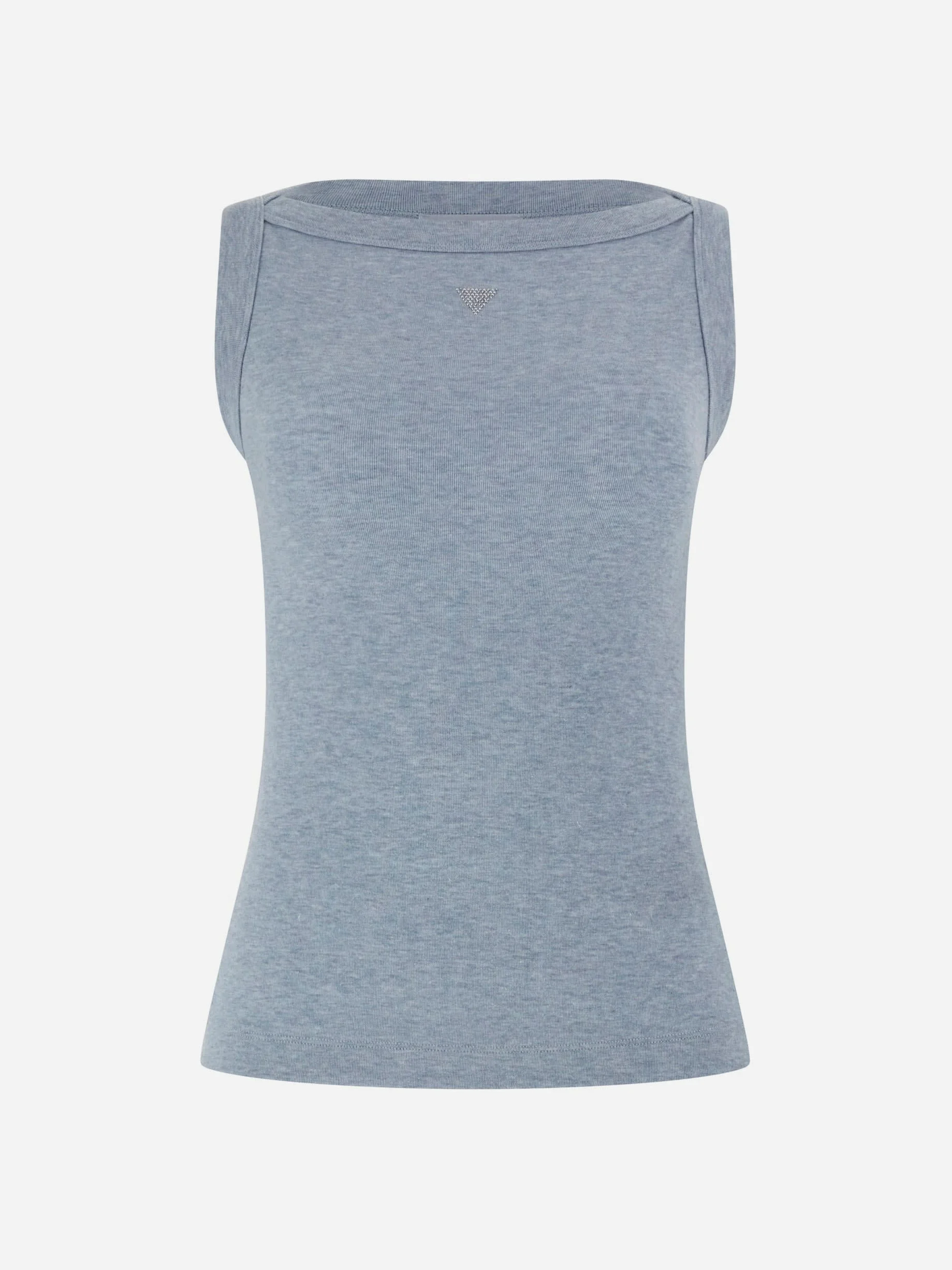 GUESS WOMAN Áo Thun Kiểu Nữ Tina Ribs Tank Top