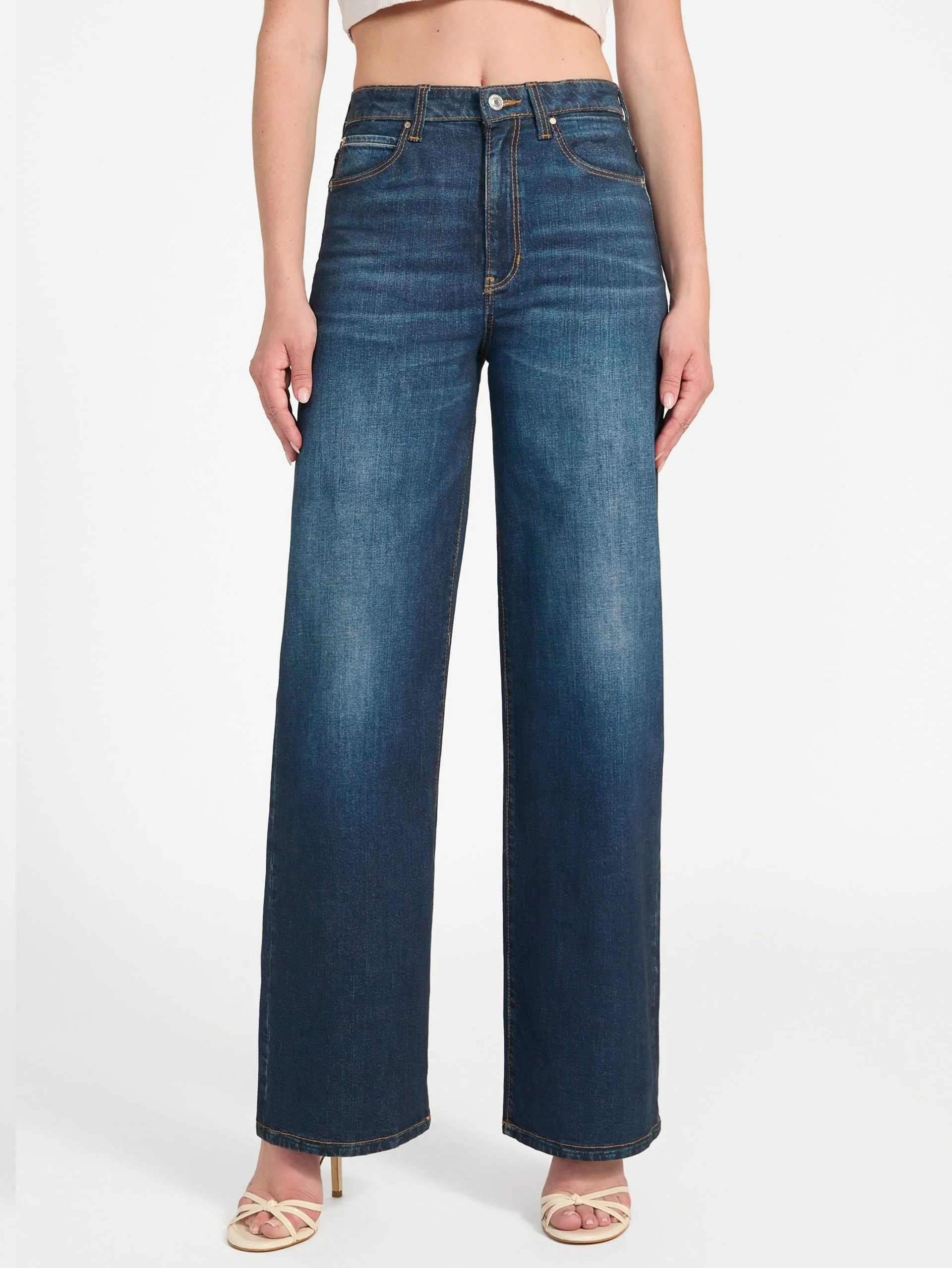 GUESS WOMAN Quần Jeans Nữ - Wide Leg