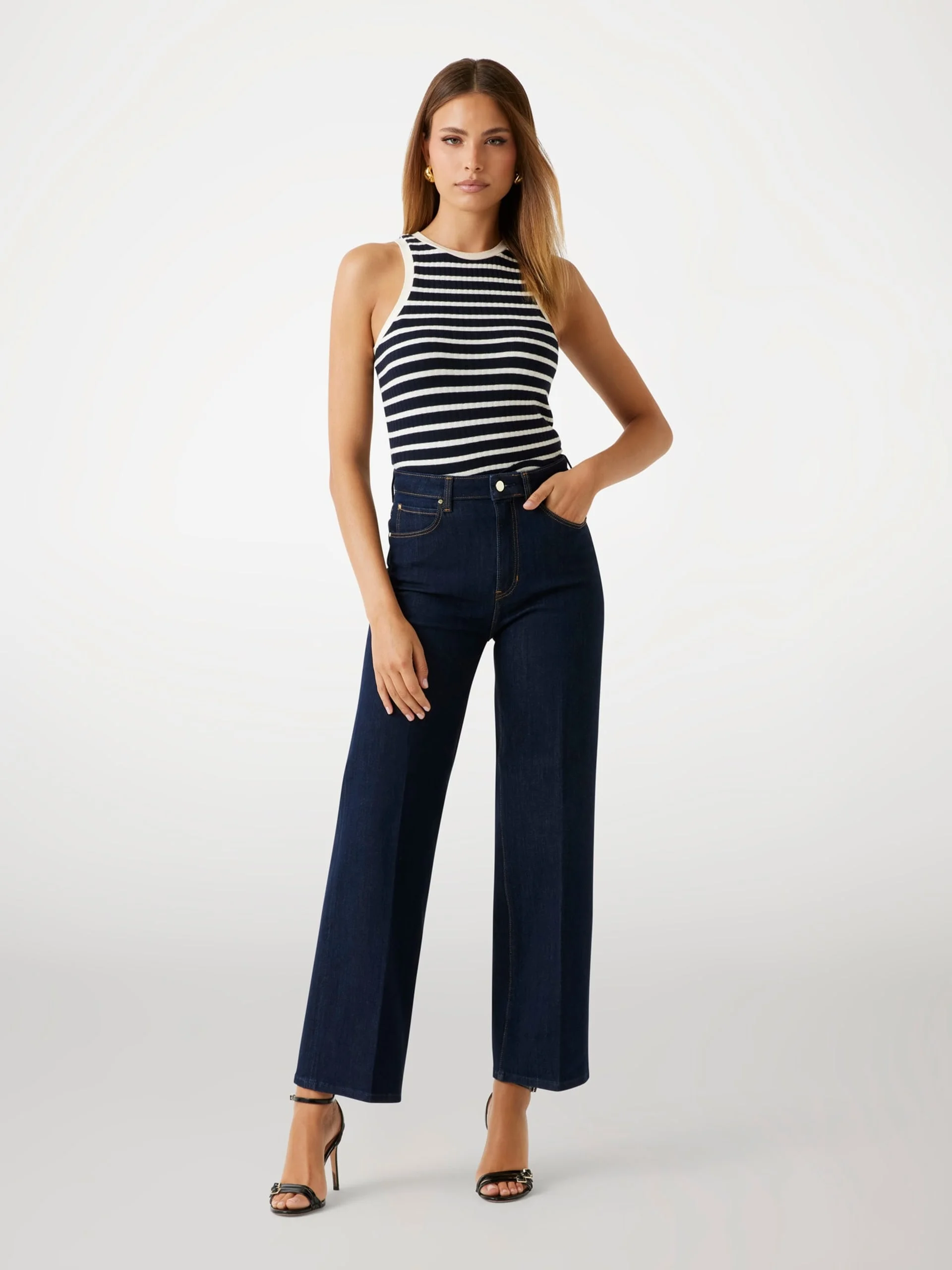 GUESS WOMAN Quần Jeans Nữ - Wide Leg