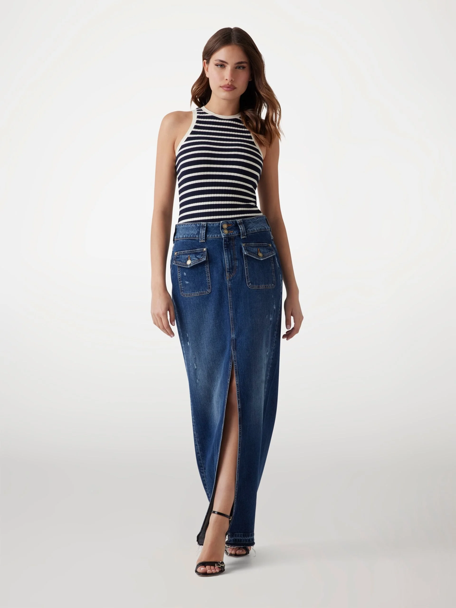 GUESS WOMAN Chân Váy Jeans Nữ - Skyla Skirt
