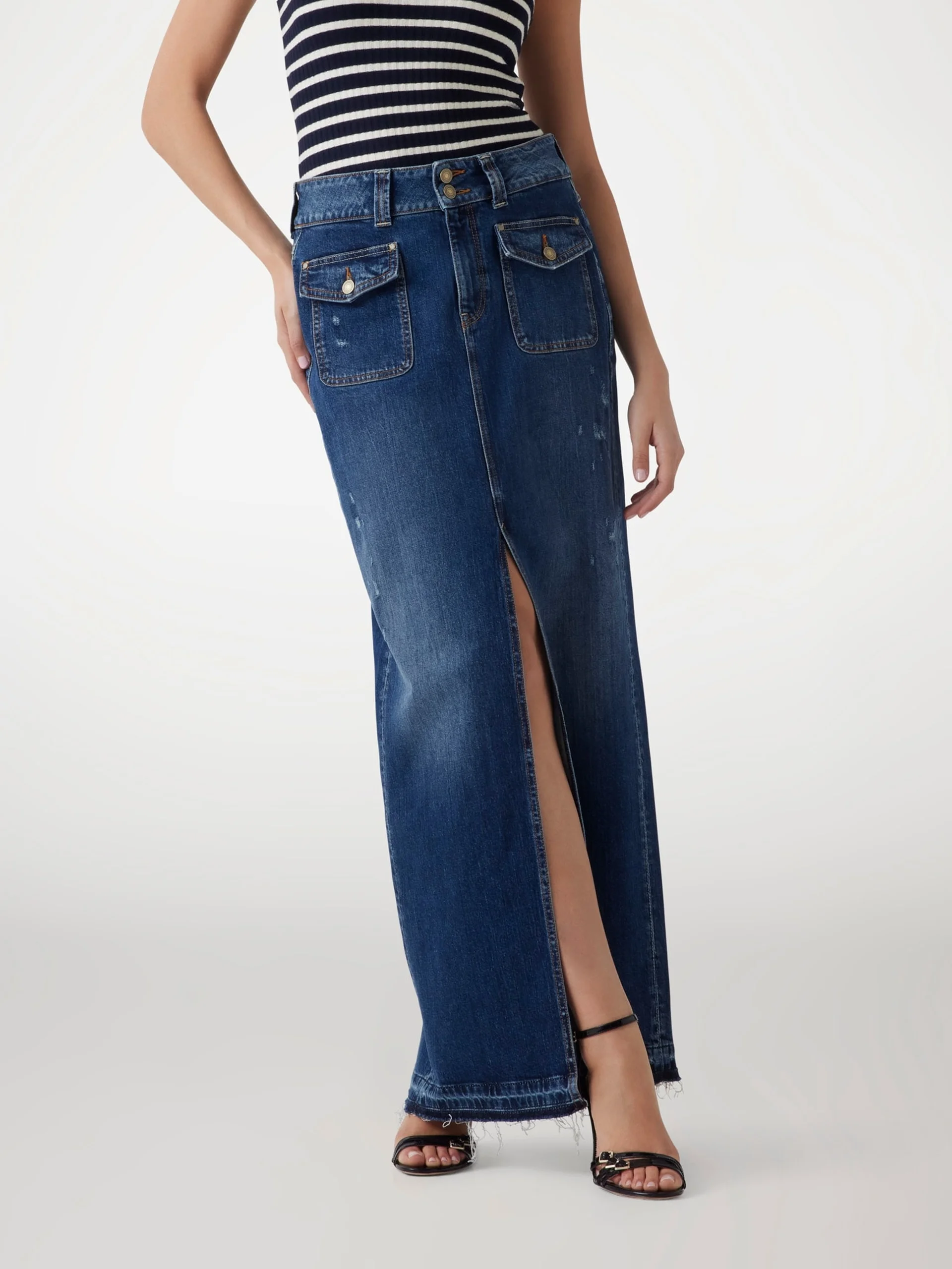 GUESS WOMAN Chân Váy Jeans Nữ - Skyla Skirt