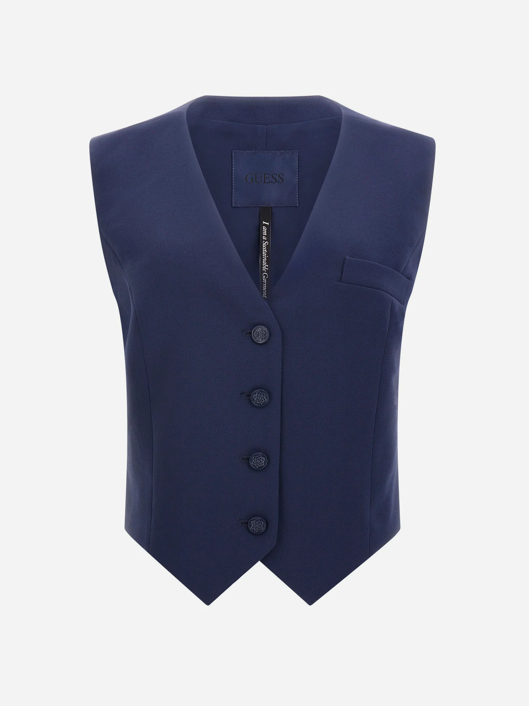 GUESS WOMAN Áo Ghi Lê Nữ - Sl Theoline Perfect Vest