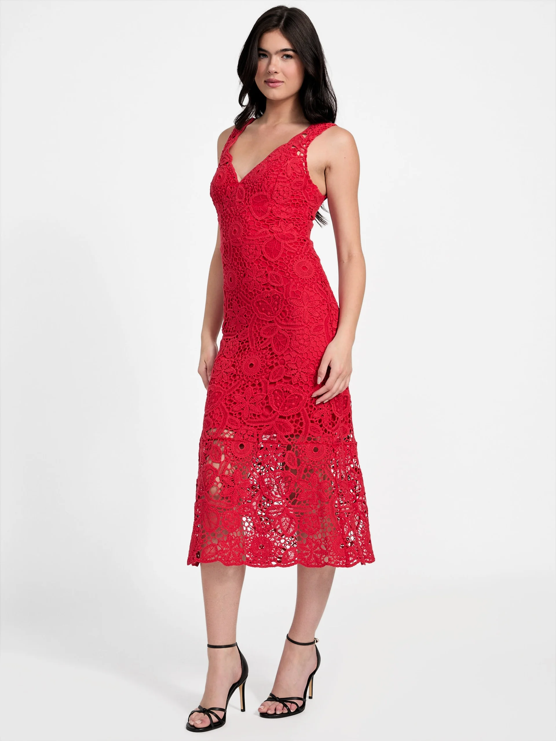 GUESS WOMAN Đầm Nữ - Sl Rosalia Crochet Dress