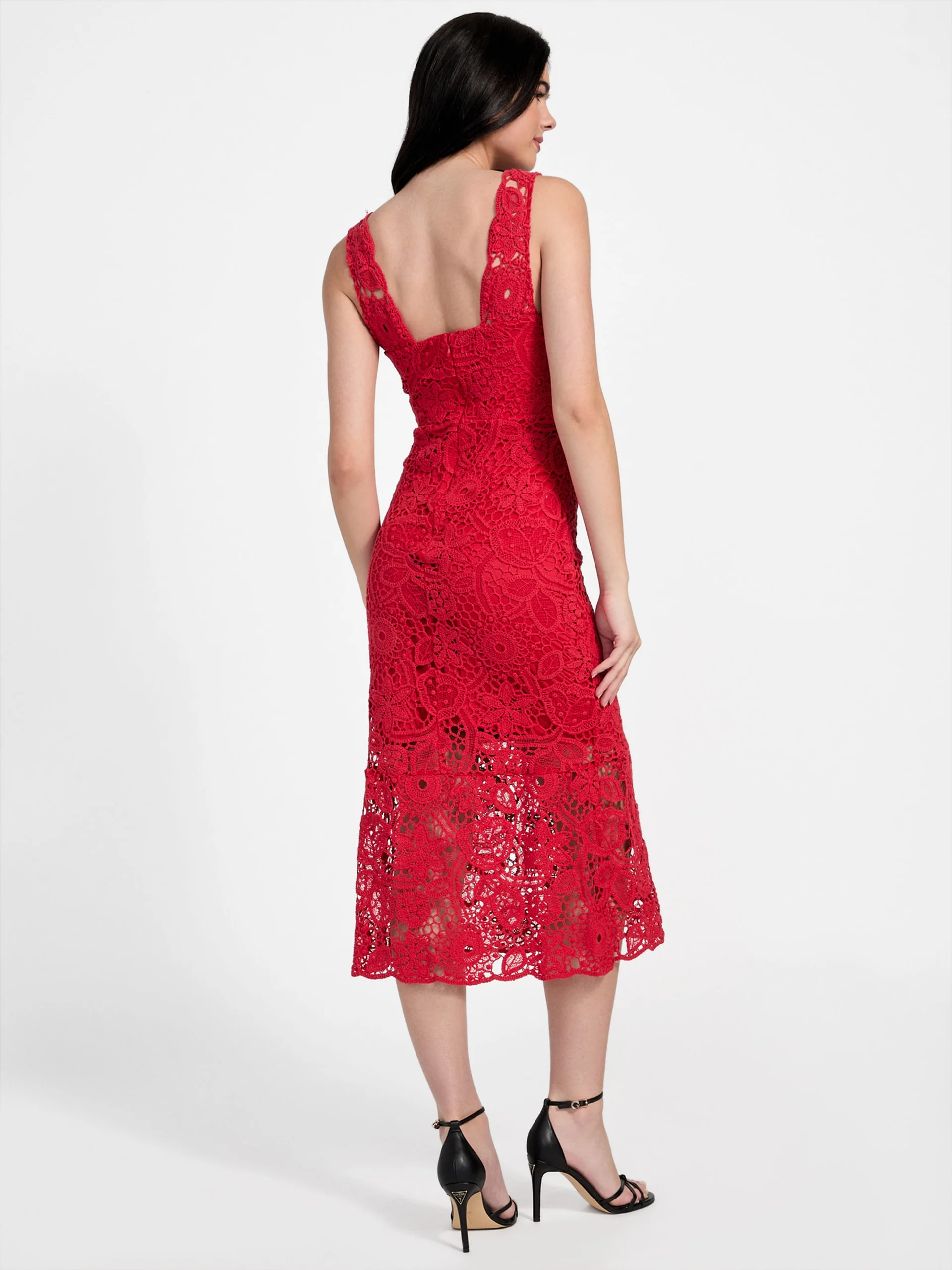 GUESS WOMAN Đầm Nữ - Sl Rosalia Crochet Dress