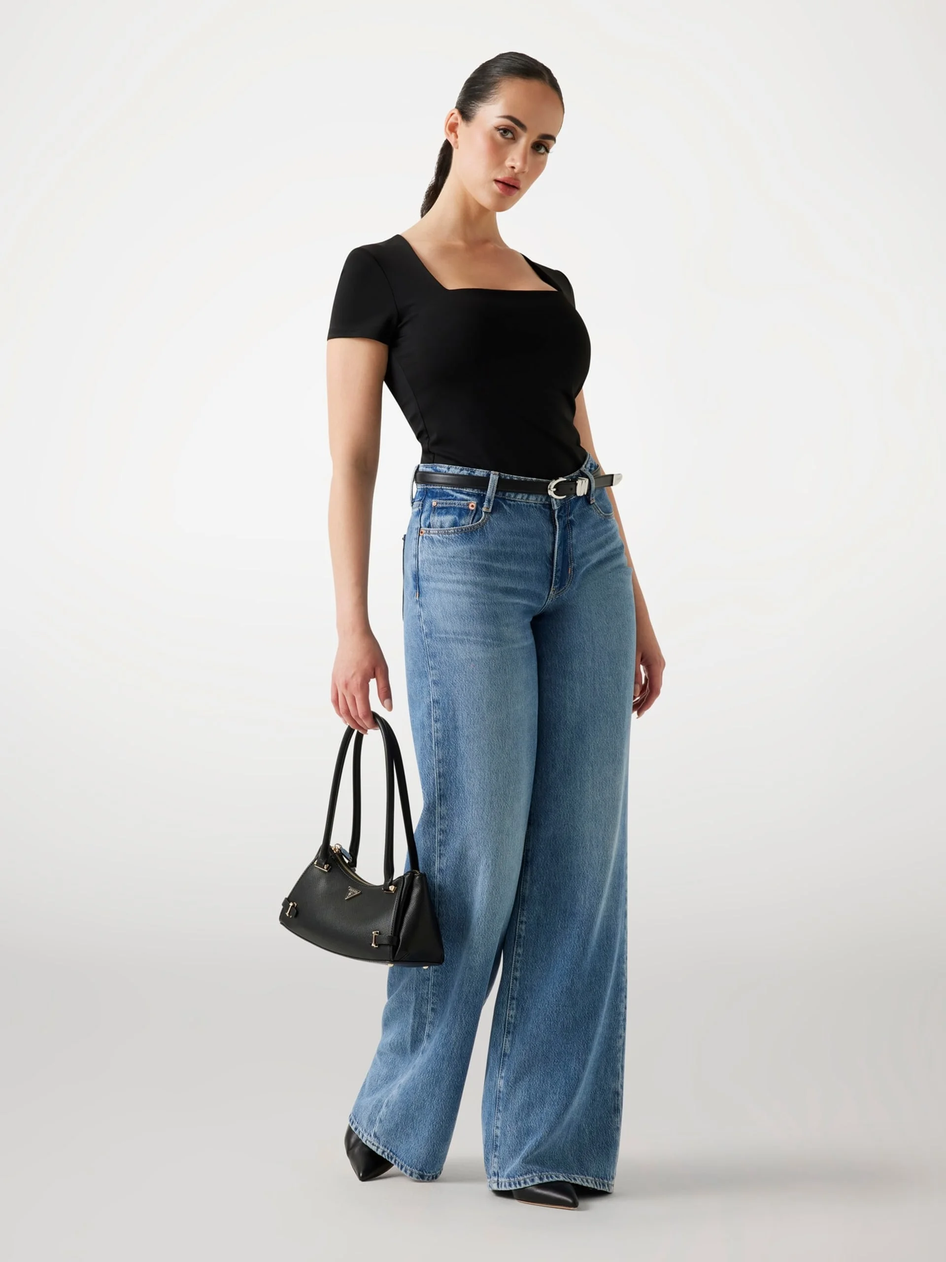 GUESS WOMAN Áo Thun Nữ - Ss Sqn Alyssa Top
