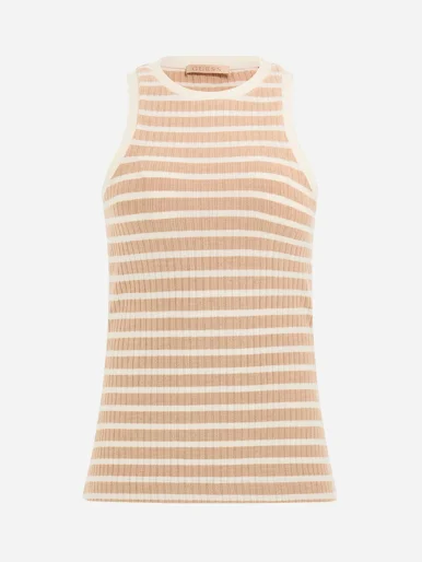 GUESS WOMAN Áo Thun Nữ - Camilla Striped Tank Top