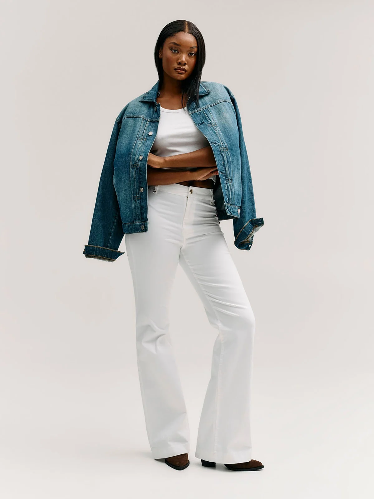GUESS WOMAN Quần Dài Nữ - New Faye Pant