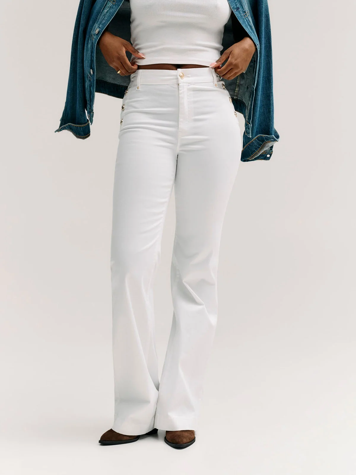 GUESS WOMAN Quần Dài Nữ - New Faye Pant