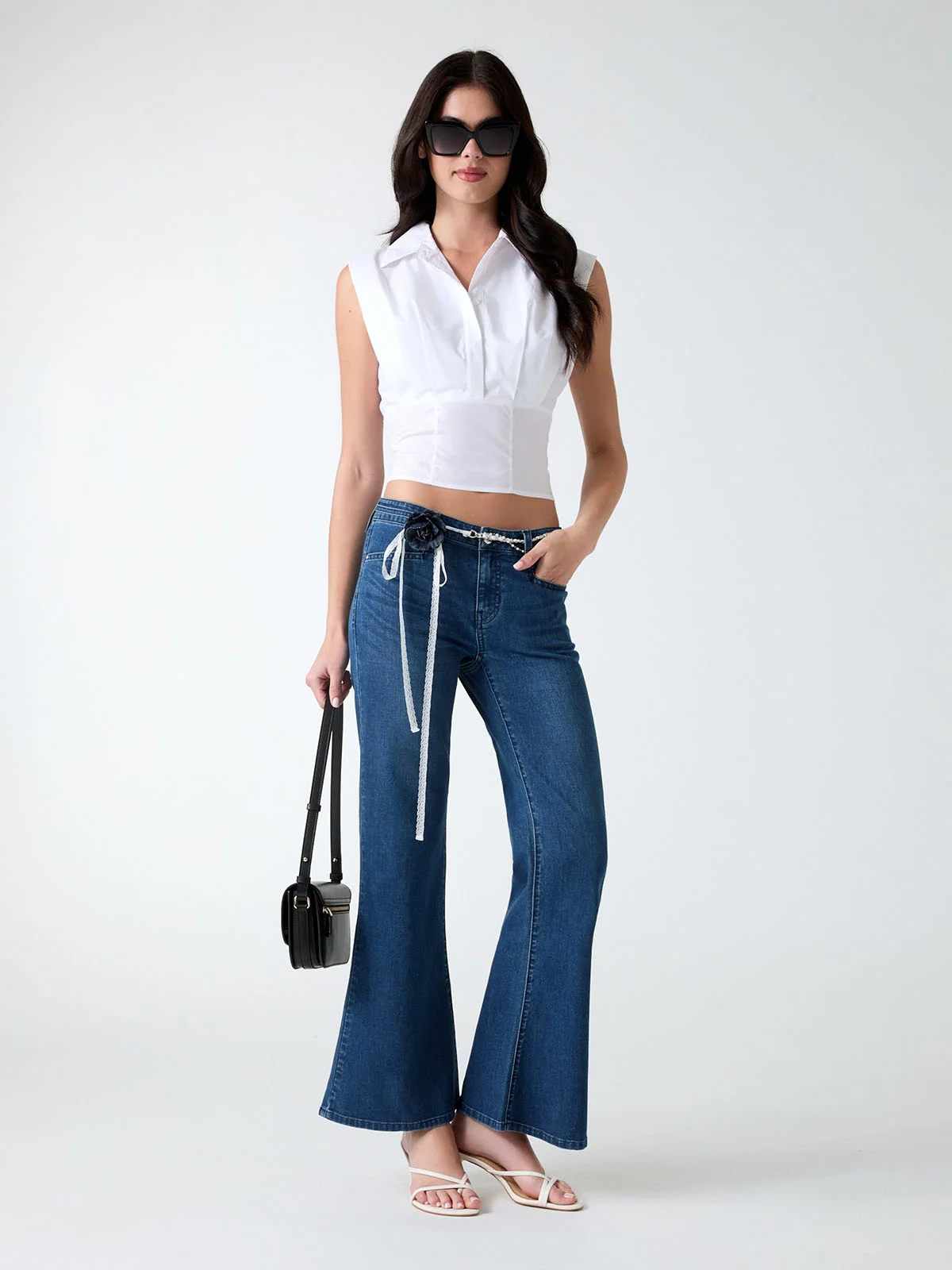 GUESS WOMAN Quần Dài Jeans Nữ - Ladies Denim Pants