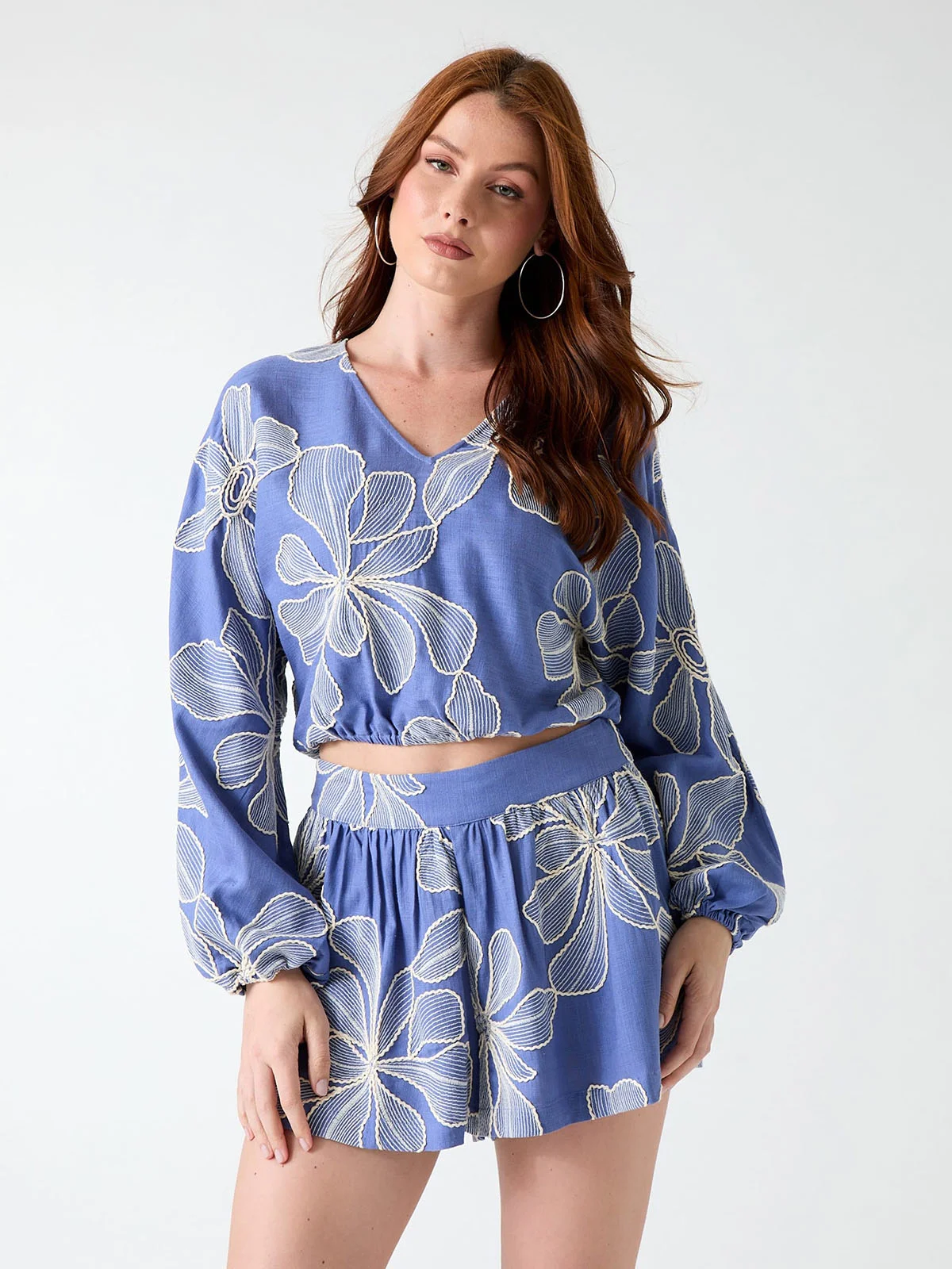 GUESS WOMAN Áo Kiểu Nữ - Ls Dessi Dolman Slv Top