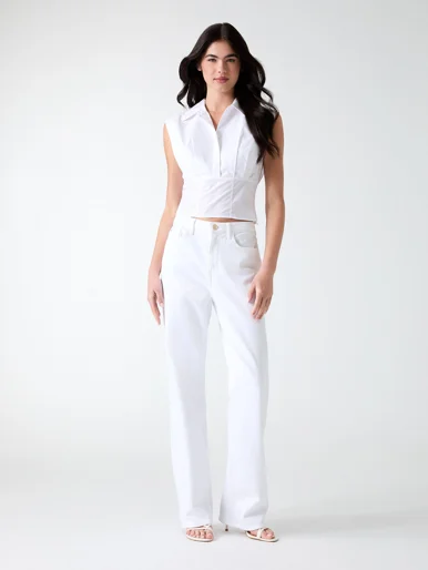 GUESS WOMAN Áo Kiểu Nữ - Sl Cherry Top