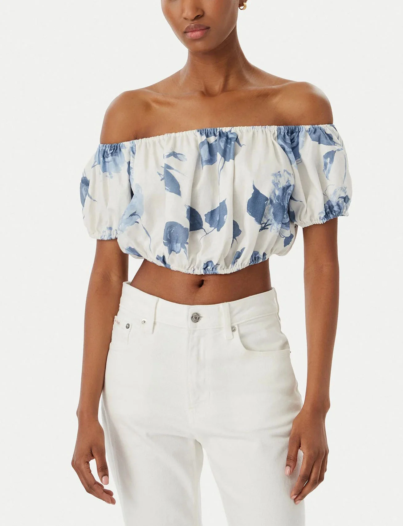 GUESS WOMAN Áo Trễ Vai Nữ - Ss Ryan Off Shldr Top