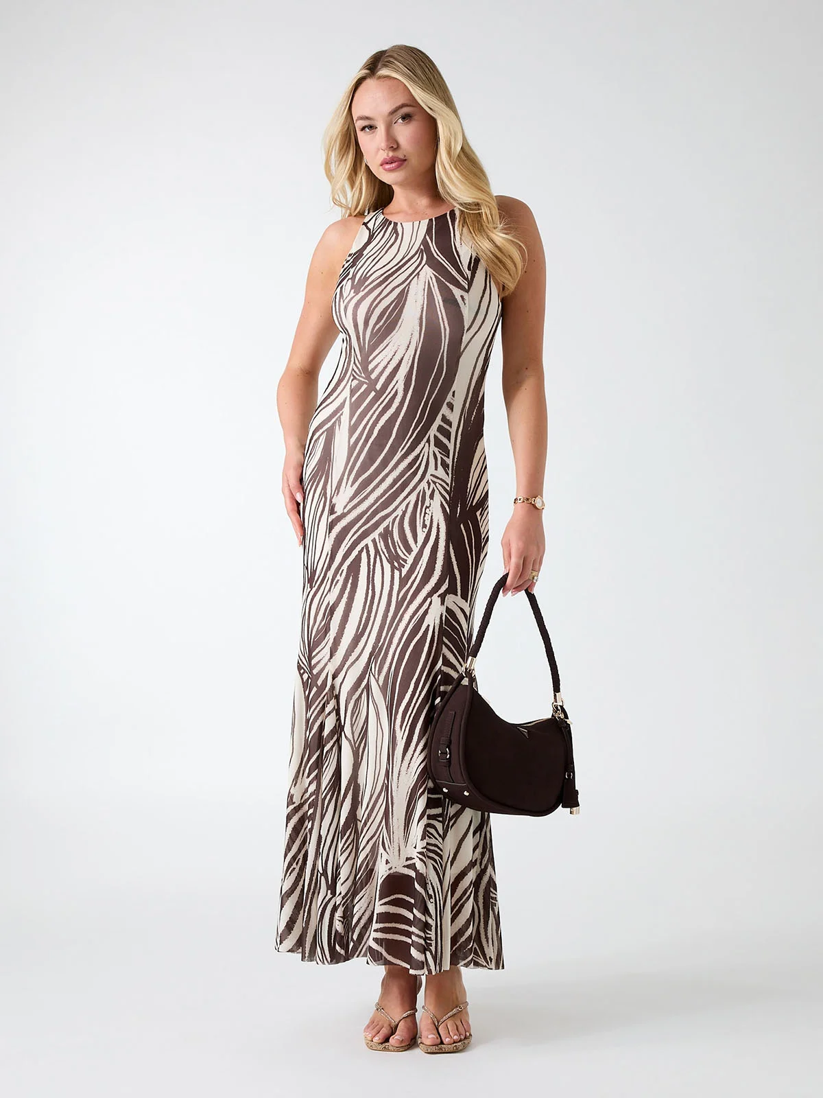 GUESS WOMAN Đầm Nữ - Sl Serafina Mesh Long Dress
