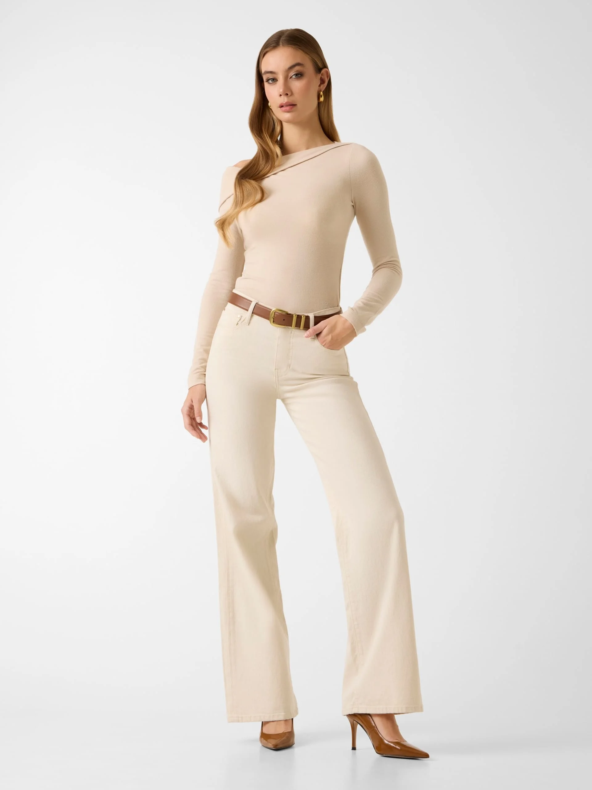 GUESS WOMAN Quần Dài Nữ - Sexy Palazzo