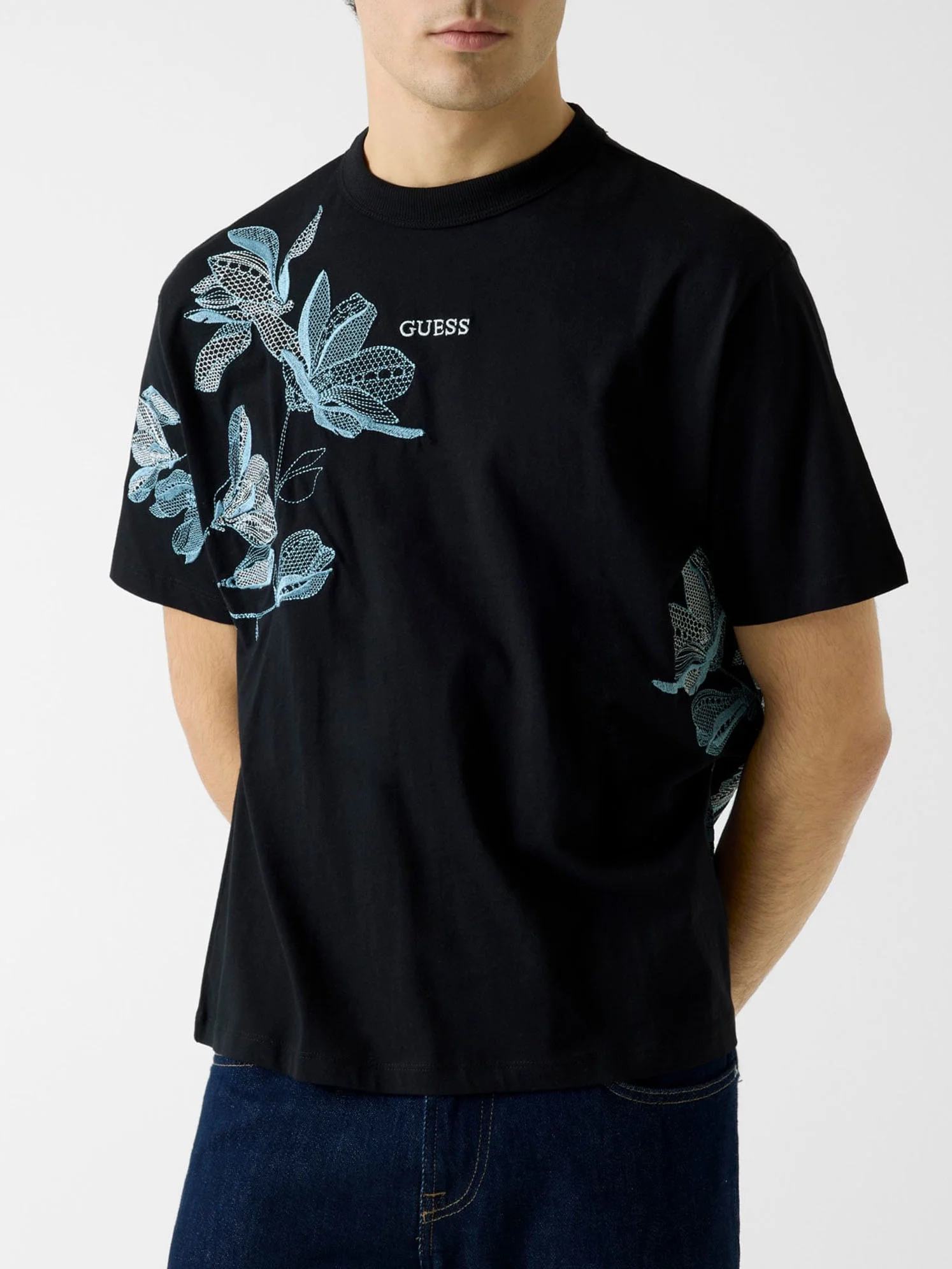 GUESS WOMAN Áo Thun Nữ - Ss Cn Botanical Tee