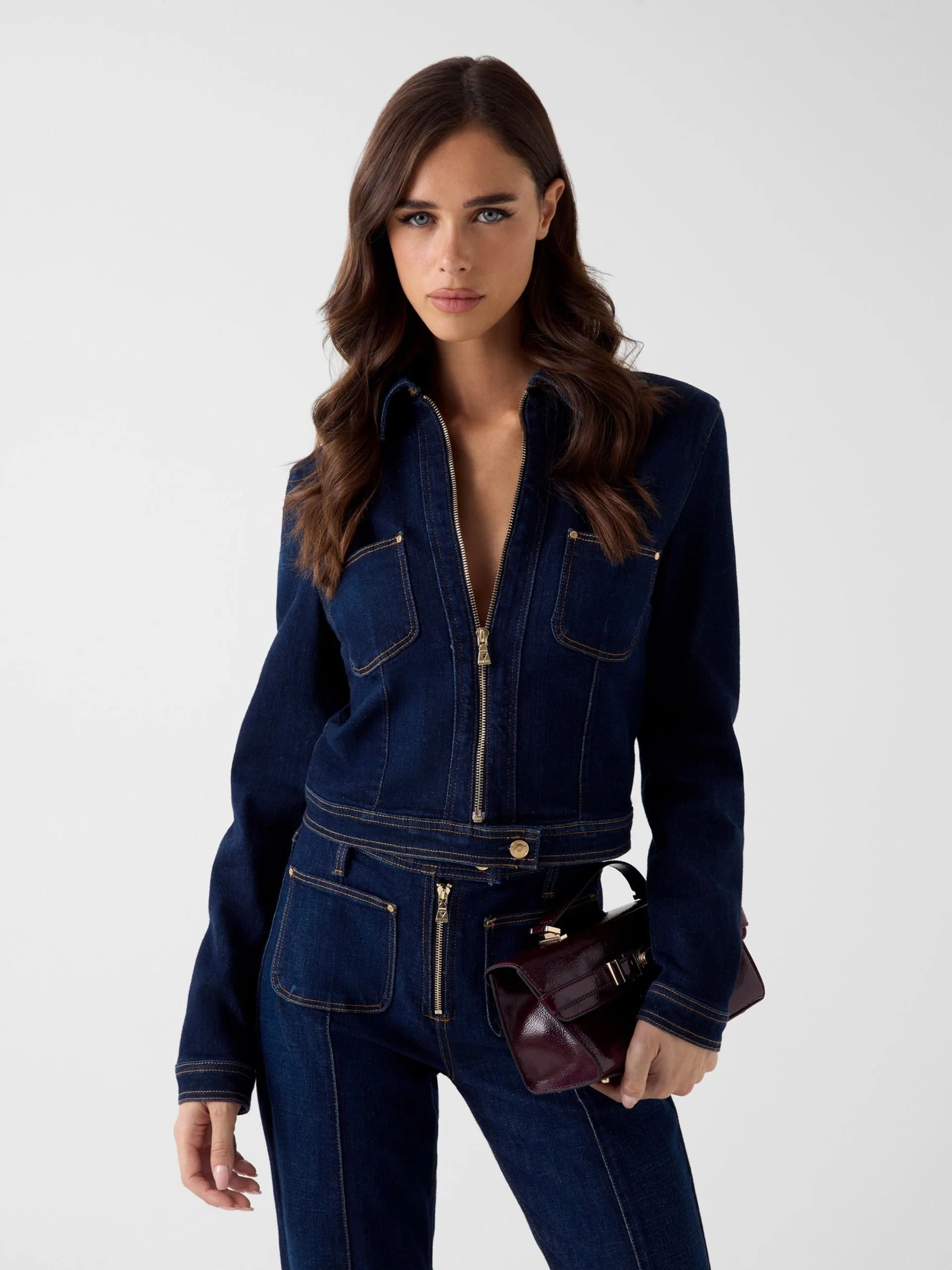 GUESS WOMAN Áo Khoác Jeans Nữ - Amelie Jacket