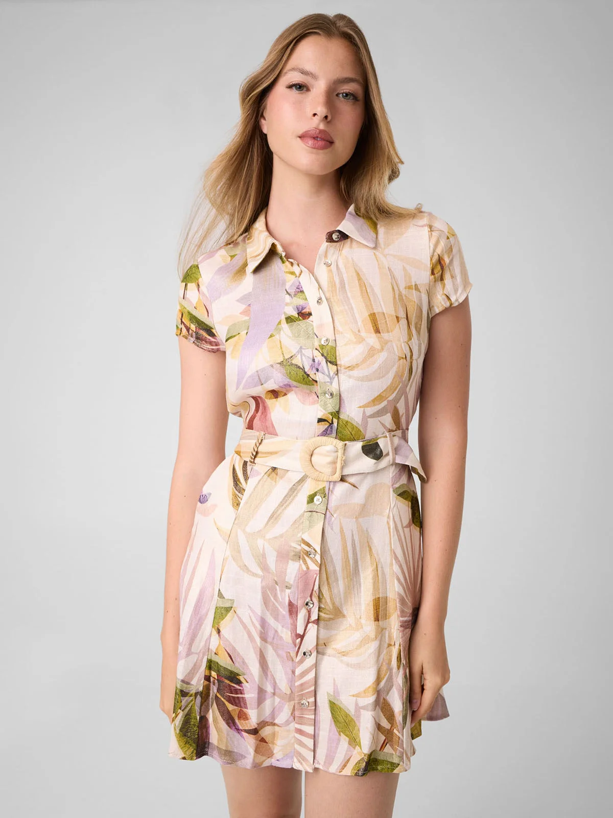 GUESS WOMAN Đầm Nữ - Ss Jamie Shirt Dress