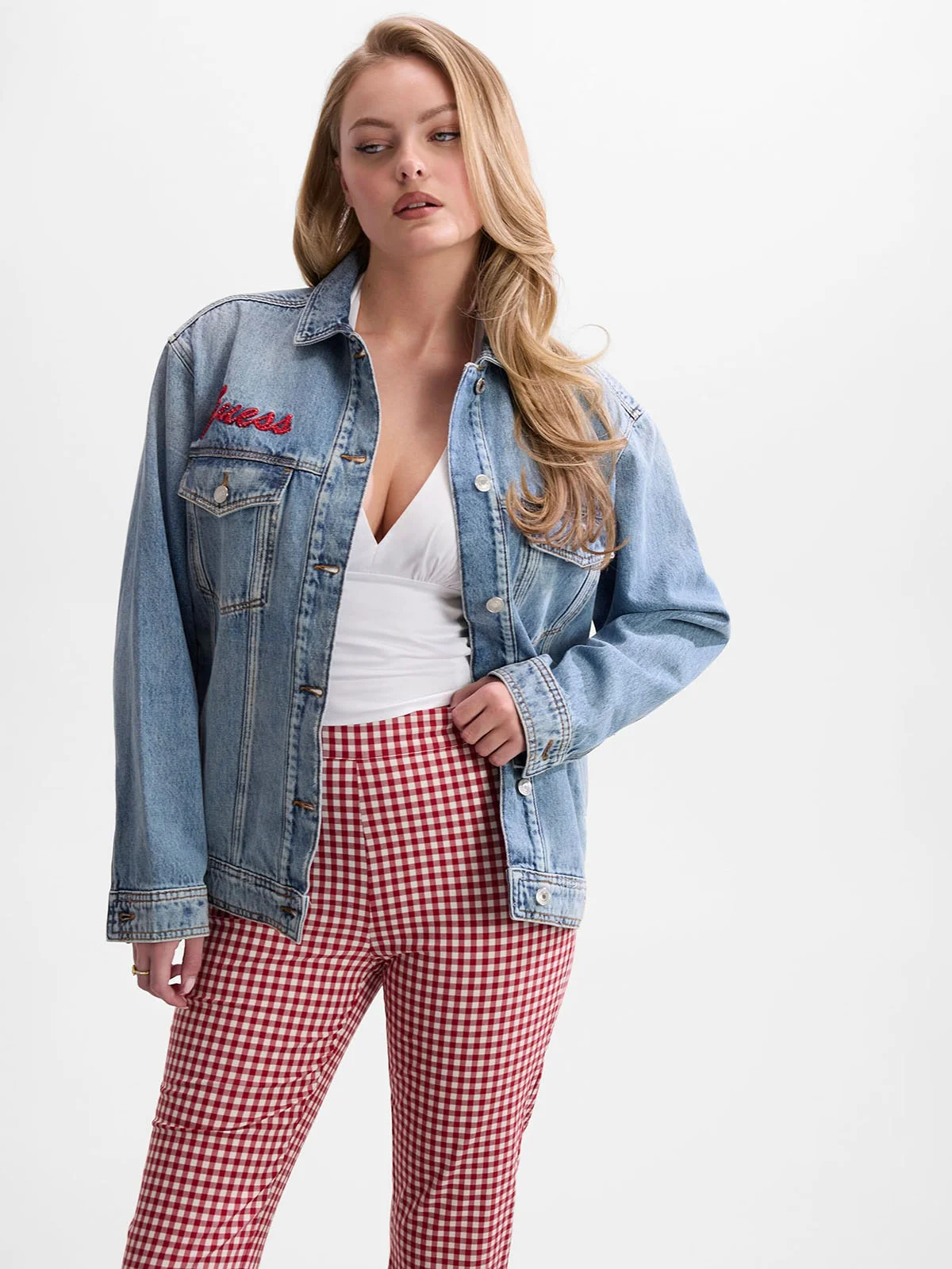 GUESS WOMAN Áo Khoác Jeans Nữ - Klaudyn Jacket