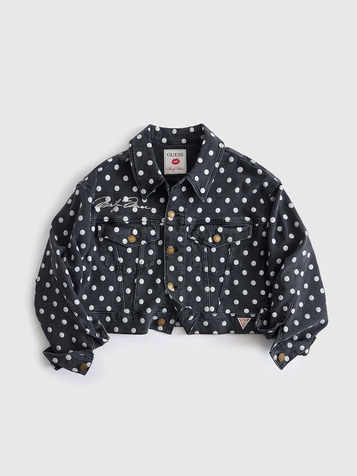 GUESS WOMAN Áo Khoác Nữ - Rosalyn Crop Jacket