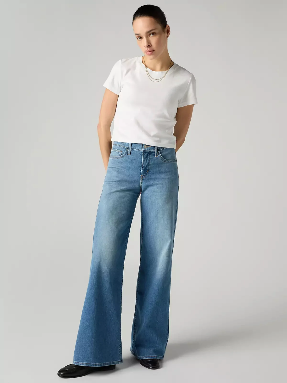 LEVI'S Quần Jeans Nữ Dài - Wide Leg 318 Shaping